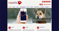 Desktop Screenshot of cardiovet.com